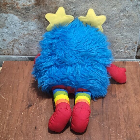 Vintage Rainbow Brite Champ Sprite Plushie Buddy Blue 1983 - Picture 5 of 12